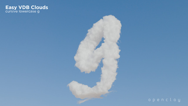 Cursive Lowercase G